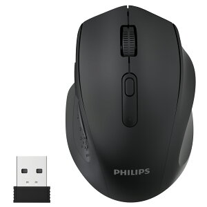 �y�������K�i�zPHILIPS ���C�����X�}�E�X Bluetooth&2.4GHz���Ή� �É��^�C�v 5�i�KDPI���� �u���ڑ� �����}�I�X 7�{�^�� �i��/�߂�{�^�� �ȓd�� Windows/Mac/iOS/Android���@��Ή� �y�� �u���b�NSPK7547