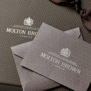 �y�����z���b�Z�[�W�J�[�h�i�����j�bMOLTON BROWN �����g���u���E�� �M�t�g �v���[���g