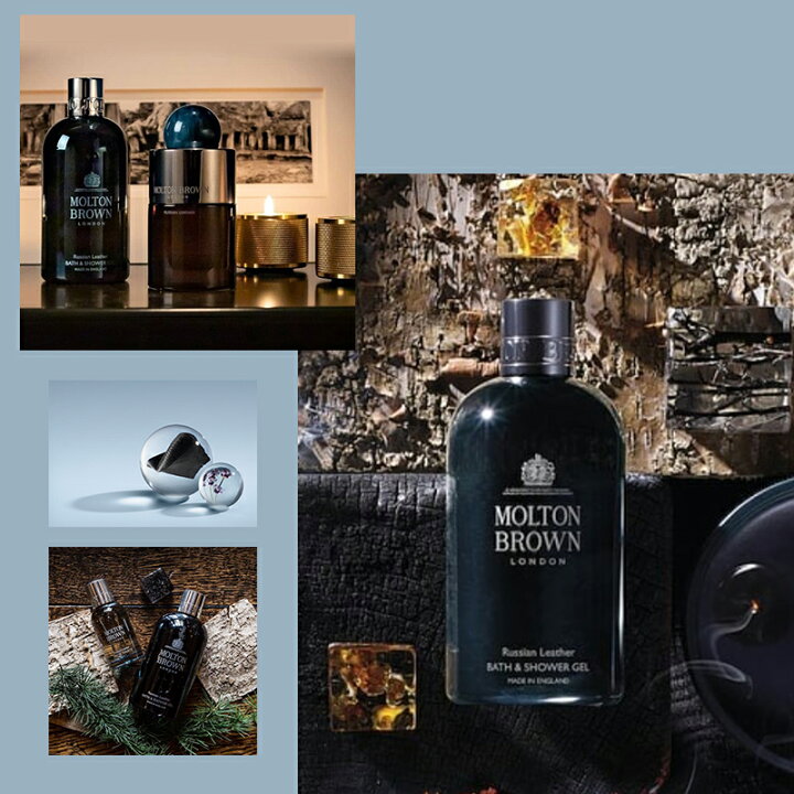 楽天市場】【公式】ダークレザー バス＆シャワージェル 300ml｜MOLTON 