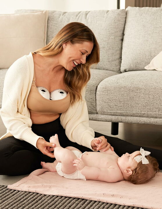 楽天市場】【Momcozy】M5 電動 搾乳機 着用式コードレスさく乳器 