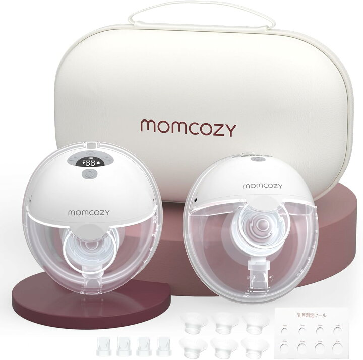楽天市場】【Momcozy】M5 電動 搾乳機 着用式コードレスさく乳器
