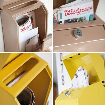 ARTWORKSTUDIO(アートワークスタジオ):U.S.Mailbox2文字あり(ユーエスメールボックス2:縦型・キーレス)
