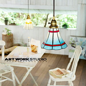 y݌ɌzARTWORKSTUDIOiA[g[NX^WIjFStained glass-pendant MaribuiXehOXy_g }ujMELEDdΉ^Ɩ^ԐڏƖ^y_gCg^VƖ^