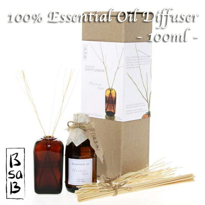 BsaB(ビーサビー)100%ナチュラルリードディフューザー100ml