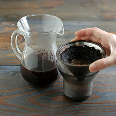 KINTOキントー:コーヒーカラフェセット(ステンレス)600ml