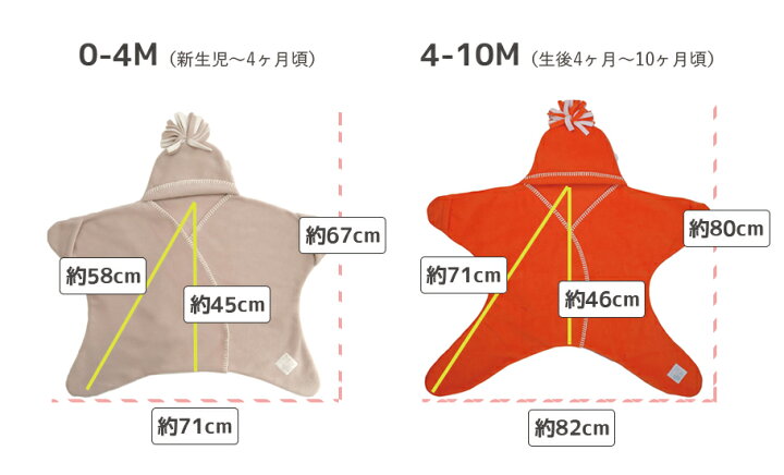【英国製/全18色】Tuppence Crumble 星型アフガン「スターラップ」:0-4M(新生児〜4 ヶ月頃)ベビー/キッズ/おくるみ/ブランケット/アフガン/フリース/タッペンスアンドクランブル/出産祝い/誕生日祝い/ギフト/プレゼント/送料無料 moment ... 4色展開・プチプラ価格♪肩が冷えないからとてもあったか♪ お家用防寒 ミニスリーブフリース はんてん・ちゃんちゃんこ