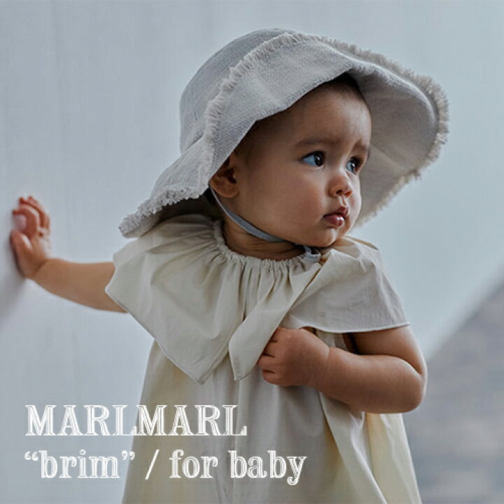 楽天市場】【全3色/ベビー】MARLMARL マールマール：ハット brim 