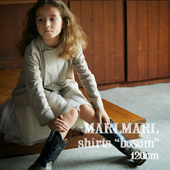 楽天市場】【全3色/キッズ】MARLMARL マールマール：シャツ bosom 