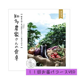 「産地直送カタログギフト 知多農家さんの食卓 11回お届けコース VEO」野菜 旬野菜 知多野菜 知多半島 贈答品 返礼品 ギフト 特化型カタログギフト 化粧箱入り 送料込み お返し 毎月届く仏事にも明るい用途にもカスタマイズ可能【全国送料無料】【包装のし完全無料】