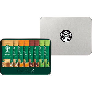 「スターバックス STARBUCKS COFFEE プレミアムミックスギフト(SBP-20B) 缶入」スタバ スティックコーヒー 贈答品 返礼品 ギフト お返し 詰め合わせセット 贈り物 カフェラテ キャラメルラテ 抹茶
