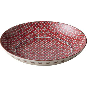 「前畑 C4004520 musbu 紅小花 盛鉢 29116」陶磁器 皿 お皿 盛り鉢 贈り物 母の日 父の日 敬老の日 入進学内祝 粗品 景品 御挨拶 御礼 婚礼結婚出産内祝 プレゼント 誕生日【送料無料※沖縄・離島
