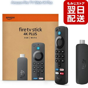 Amazon Fire TV Stick 4K Plus �X�g���[�~���O���f�B�A�v���[���[ 4K�Ή� Wi-Fi 6 �f�� ����z�M Alexa�Ή� �����F�������R���t�� Prime Video Netflix YouTube TV Disney+ ABEMA U-NEXT �f���z�M ���掿 Dolby Vision Dolby Atmo