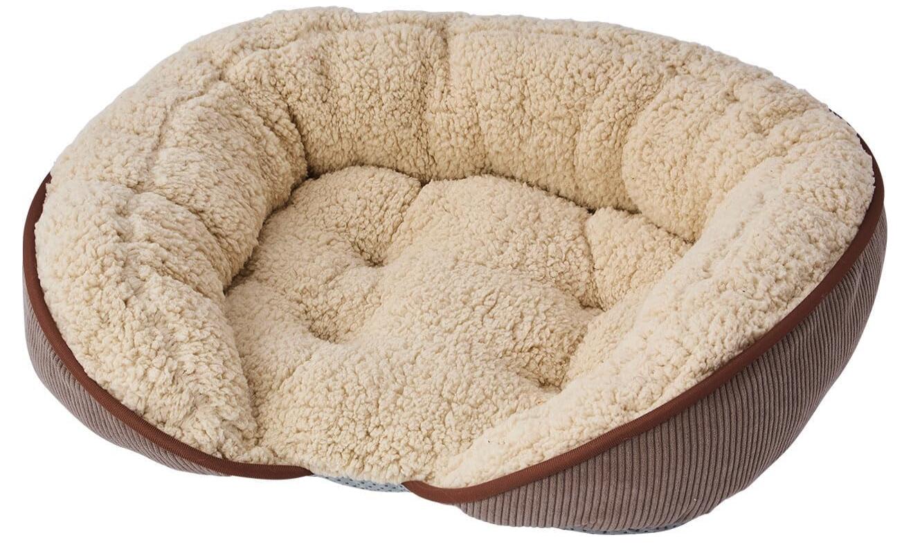 ペティオ(Petio)犬猫用ベッドあったかくつろぎベッドスクエアLウォームグレイ犬猫ベットベッド