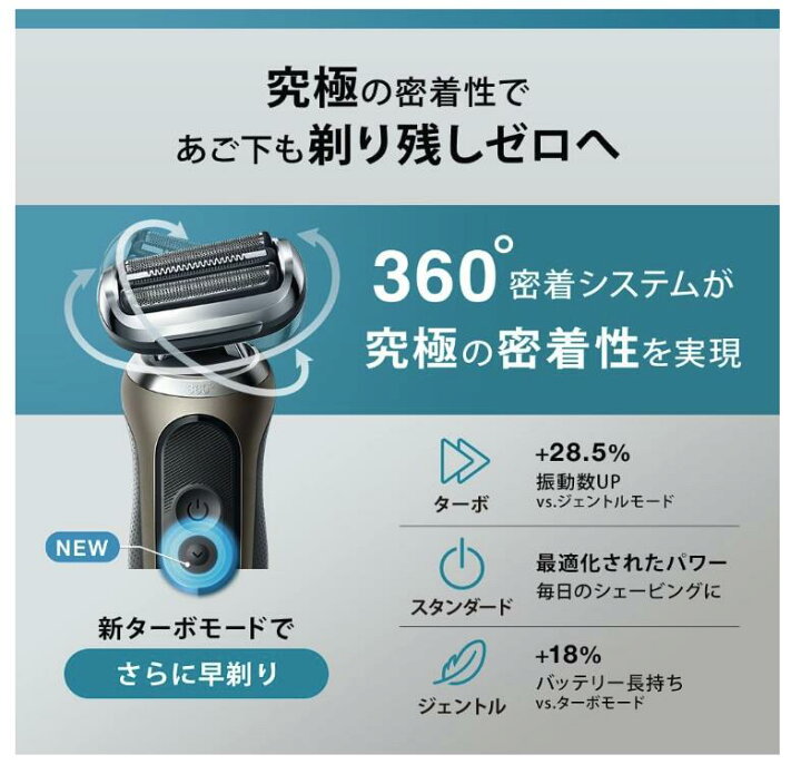 楽天市場】ブラウン 電気シェーバー シリーズ7 72-C1500s チタニウム 