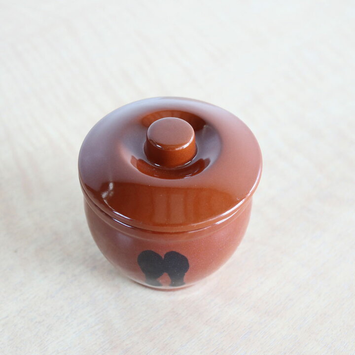 楽天市場】国産 甕(かめ) 壷 蓋付き 0.5合 / 90ml 常滑焼 日本製 山源 