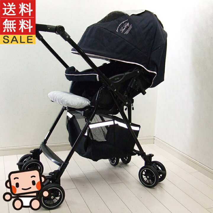 楽天市場】綺麗 ベビーカー 中古 ラブシティ スイクル4キャス 両対面式 