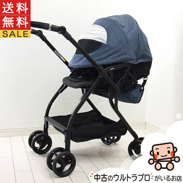 楽天市場】美品 中古 ベビーカー アップリカ ルンルンコンパクト 