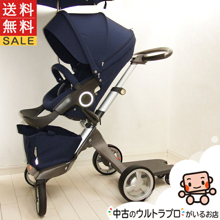 楽天市場】美品 ベビーカー 中古 ストッケ エクスプローリー 二人乗り  