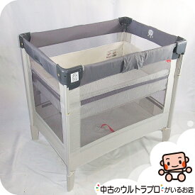 【お得っ！厳選中古】ベビーベッド アップリカ ココネルエアーAB Aprica COCONEL air 新生児から2歳 コンパクトにたためる【C.一般中古】【送料無料】【中古】b1184338970