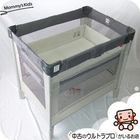 【お得っ！厳選中古】ベビーベッド アップリカ ココネルエアーAB Aprica COCONEL air 新生児から2歳 コンパクトにたためる【C.一般中古】【送料無料】【中古】s1188032724