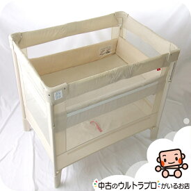 【お得っ！厳選中古】ベビーベッド アップリカ ココネルエアー aprica COCONEL 新生児から2歳 コンパクトにたためる【C.一般中古】【中古】e1192273162