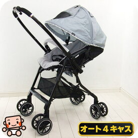 綺麗 ベビーカー コンビ スゴカル エアー エッグショックHK 4キャス combi 1カ月から3歳 両対面式 中古ベビーカー 中古品【B.綺麗】【中古】j1197284652