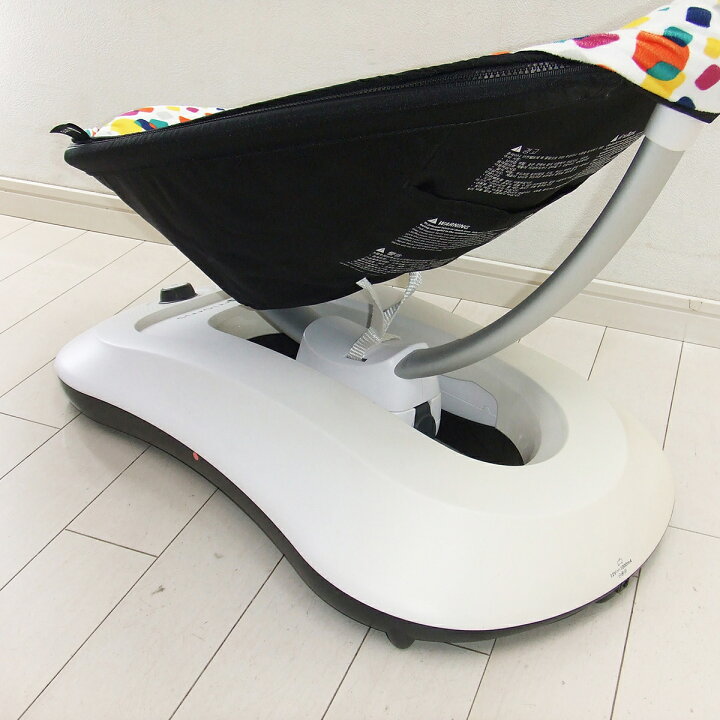 楽天市場】【プレミアムおさがり】電動バウンサー 4moms rockaRoo 