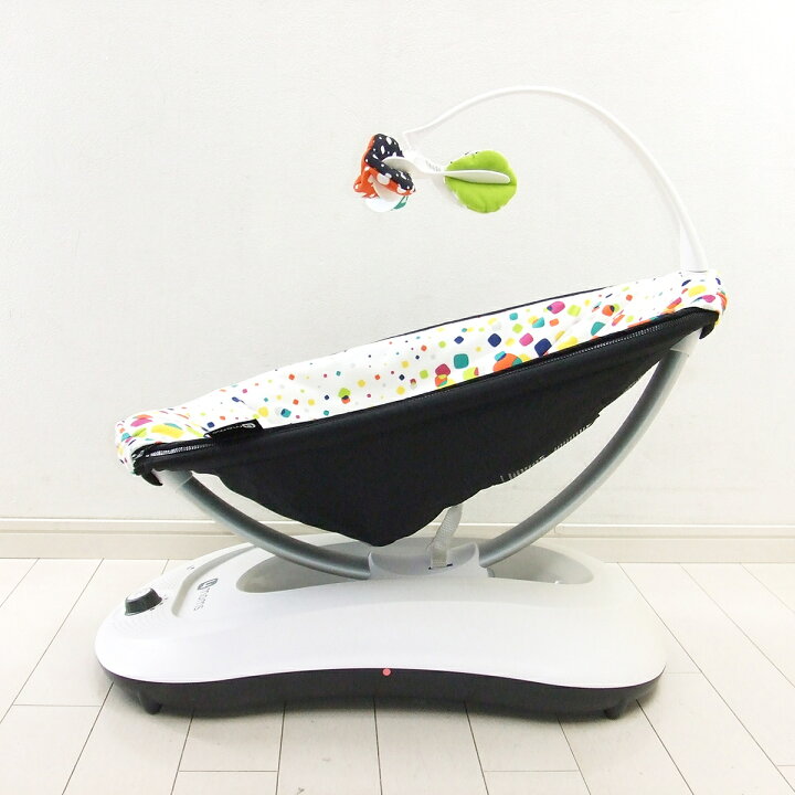 楽天市場】【プレミアムおさがり】電動バウンサー 4moms rockaRoo 