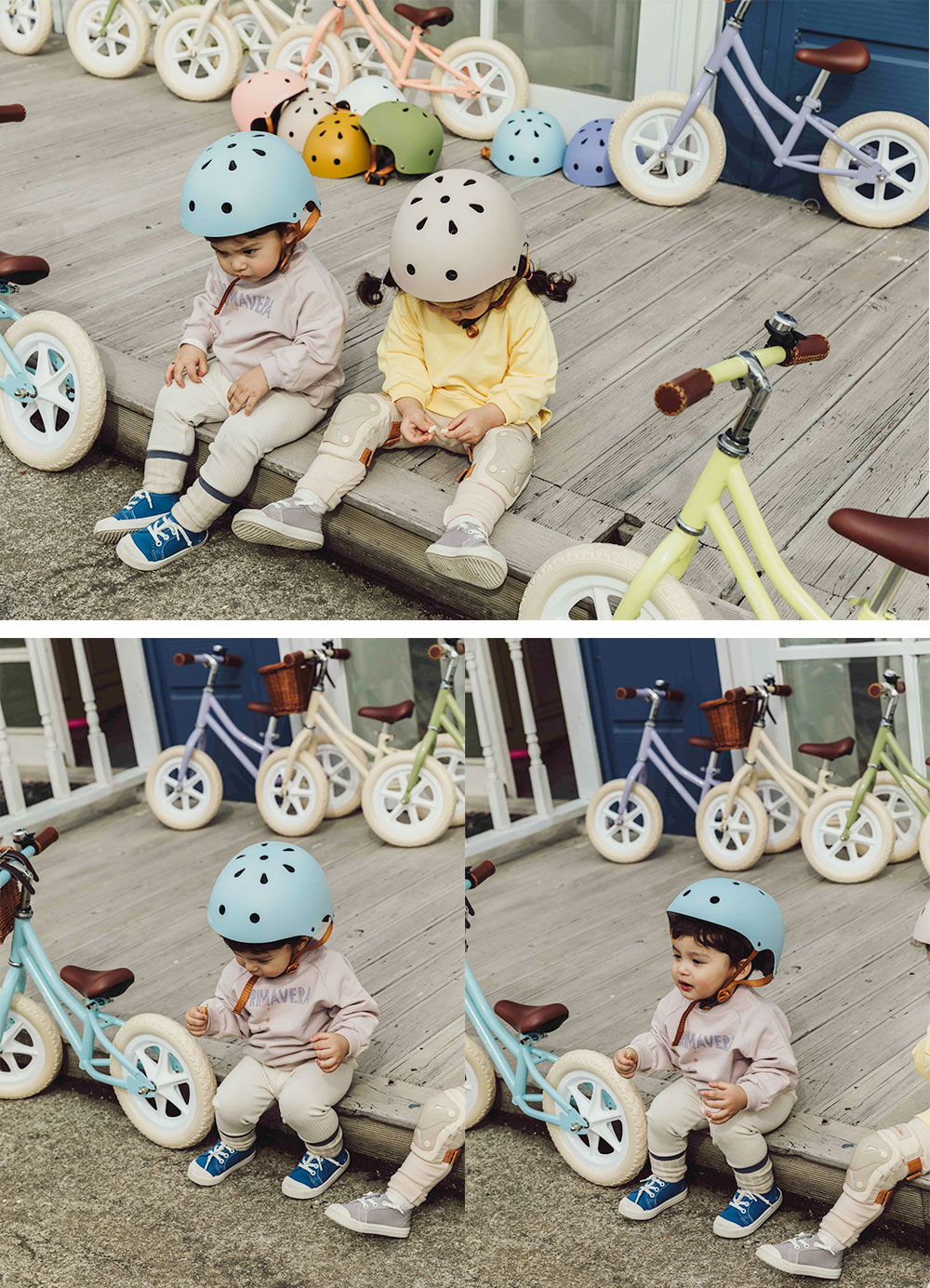 Momnlittle キッズヘルメット 子供用ヘルメット 子供 ヘルメット 自転車 キッズバイク キックボード スケボー キッズ 幼児 ダイヤル 3歳 4歳 5歳 6歳 7歳 おしゃれ シンプル 幼稚園 小学生 男の子 女の子 - 9