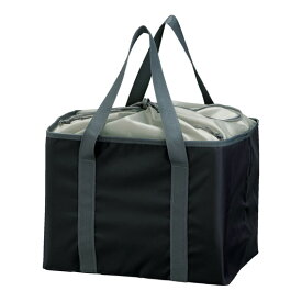 【クーポン有り】 販促品 保冷温バッグ プレント／レジカゴ保冷温ショッピングバッグ　ブラック 保冷温バッグ 即納 販促品 保冷温バッグ 900円 人気 900円台 敬老会 プレゼント イベント セール sale