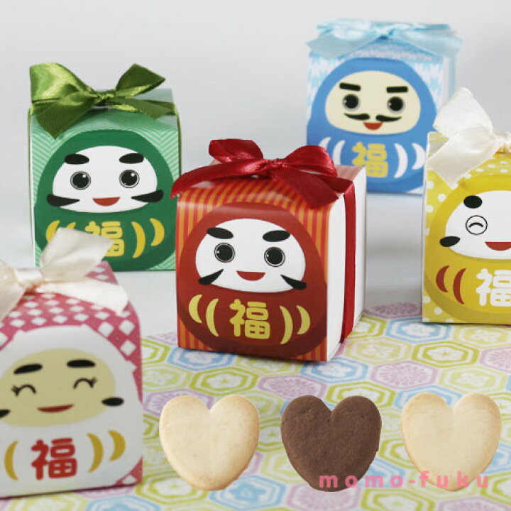 楽天市場 5 クーポン 10 Off クリスマス プレゼント デイサービス 福だるま ハートクッキー クッキー プチギフト お菓子 お年賀 クリスマス プレゼント デイサービス プチギフト クッキー 0円 人気 100円 プチギフトmomo Fuku