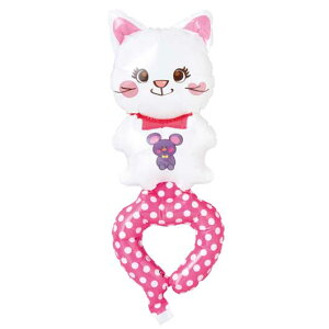 【クーポン有】 販促品 バルーン 【送料無料】 うでピタバルーン1個(ねこ) バルーン 販促品 バルーン 400円 人気 300円台 敬老会 プレゼント イベント セール sale