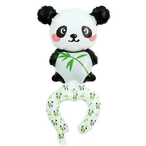【クーポン有】 販促品 バルーン 【送料無料】 うでピタバルーン1個(パンダ) バルーン 販促品 バルーン 400円 人気 300円台 敬老会 プレゼント イベント セール sale