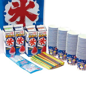 販促品 抽選会セット 【送料無料】 かき氷100人セット 抽選会セット 販促品 抽選会セット 人気 10000円台 敬老会 プレゼント イベント セール sale