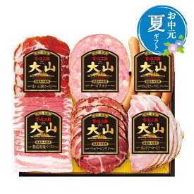 大山ハム 食の匠工房 6種詰合せ（国産豚肉使用） DLG-58 お中元 夏ギフト 贈り物 ハム ソーセージ 詰め合わせ 送料無料