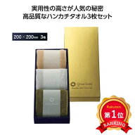 ＼楽天1位／【41%OFF】 プチギフト 退職 タオル グランゴールド　ソフトハンカチタオル3枚組 ハンカチ 販…