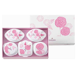 お歳暮 冬ギフト ギフトセット マリ・クレール〈ローズブルーミング〉電子レンジ容器5点セット ギフトセット 2000円 人気 2000円台 敬老会 プレゼント イベント セール sale