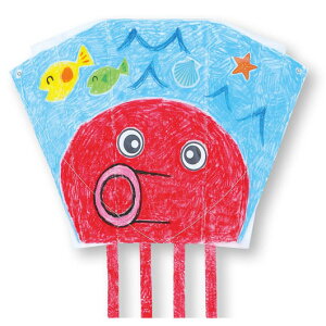 【10%OFF】 ホビー たこ 【送料無料】 しっぽ付ぐにゃぐにゃたこ ほねなし ナイロン製 たこ ホビー たこ 600円 人気 600円台 敬老会 プレゼント イベント セール sale