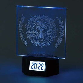 販促品 置き時計 カラフルライトスクラッチ時計 置き時計 販促品 置き時計 1500円 人気 1000円台 敬老会 プレゼント イベント セール sale