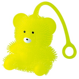 【クーポン有り】【13%OFF】 ホビー おもちゃ ぷにゅぷにゅくまさんヨーヨー　イエロー おもちゃ ホビー 激安 おもちゃ 200円 人気 200円台 敬老会 プレゼント イベント セール sale