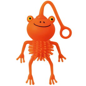 【13%OFF】 ホビー おもちゃ ぷにゅぷにゅカエルヨーヨー　オレンジ おもちゃ ホビー 激安 おもちゃ 200円 人気 200円台 敬老会 プレゼント イベント セール sale