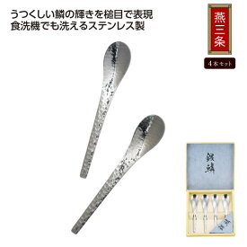 キッチン用品・テーブルウェア スプーン・カトラリー 銀鱗　コーヒースプーン4Pセット スプーン・カトラリー 即納 キッチン用品・テーブルウェア スプーン・カトラリー 1000円 人気 1000円台 敬老会 プレゼント イベント セール sa