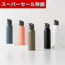 【P最大46倍】【40%OFF】 プチギフト タンブラー 【あす楽】 ループキャップアルミボトル600mlソロ（ブラック） タンブラー 即納 プチギフト 激安 タンブラー 600円 人気 500円台 敬老会 プレゼント イベント セール sa