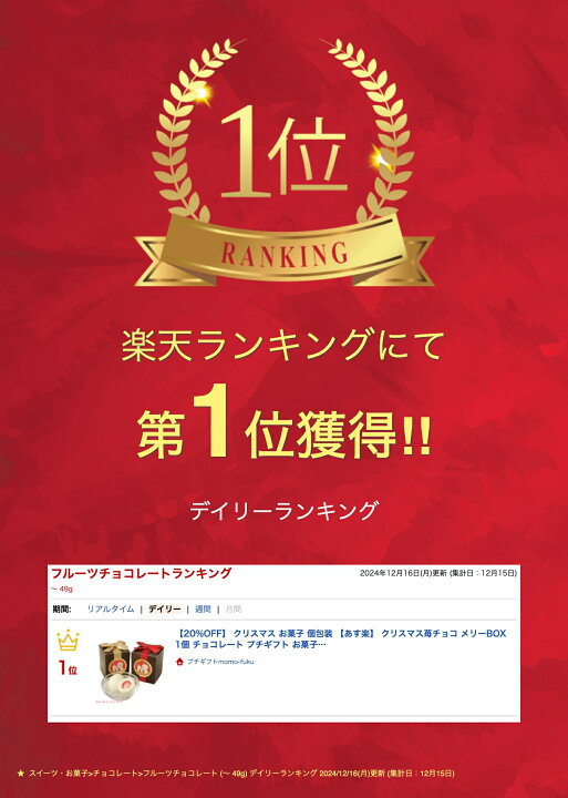 楽天市場】＼楽天1位／【20%OFF】 プチギフト お菓子 300円 クリスマス 