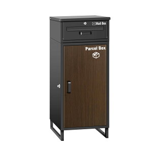 【複数投函可能】 宅配ボックス 宅配BOX 組み立て不要 防水 屋外 大容量 ポスト付き 郵便受け 戸建て用 置き配 大型 盗難防止