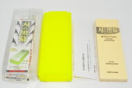 【中古】シャプトン 刃の黒幕 仕上げ砥石 #12000 クリーム K0705　本体割れ　パッケージ破損