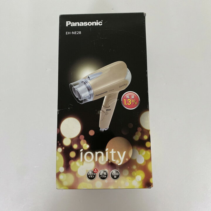 楽天市場】【ほぼ新品】Panasonic ヘアドライヤー イオニティ EH-NE28 