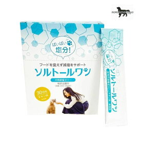 ソルトールワン (10g×60包入) ×1箱 犬用排塩ゼリー 日本全薬工業 ※お一人様2個まで！送料無料