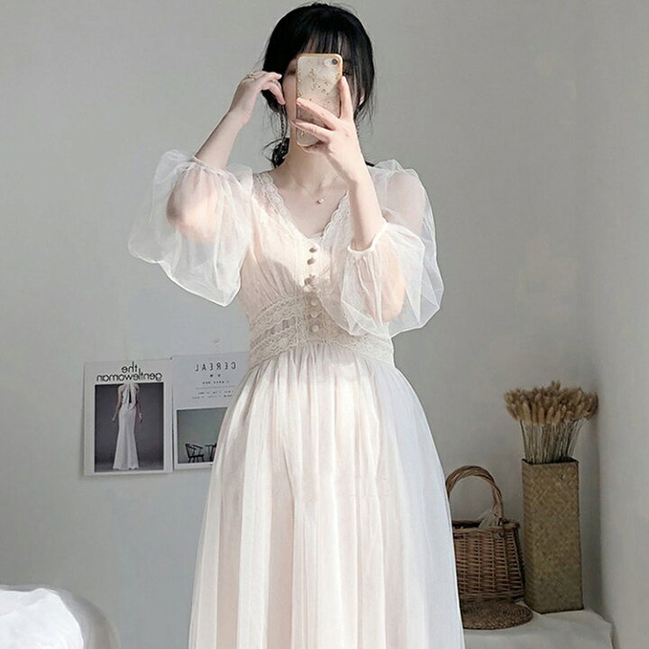 楽天市場】チュールワンピース レディース 春夏 オシャレ ロング丈  