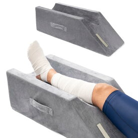 足枕 足サポート用枕 手術後 就寝用 足置き 足 むくみ解消グッズ 医療用足枕 足の枕を上げ 足まくら疲労を和らげ 片足?両足 静脈瘤を和